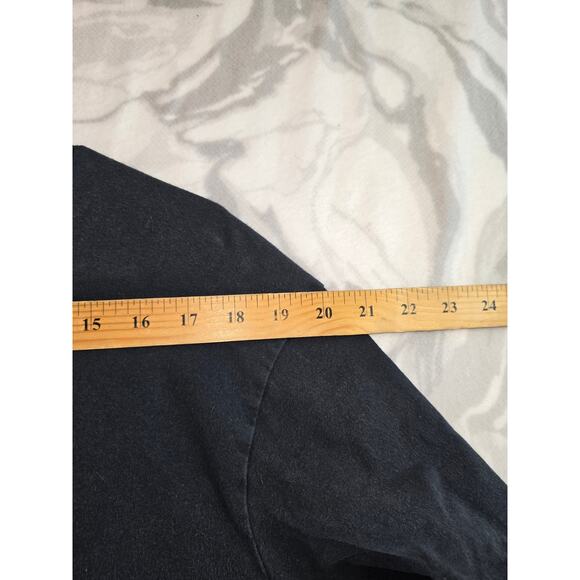 Y2K Style Vans Off the Wall T-Shirt Black Size L - Picture 7 of 8